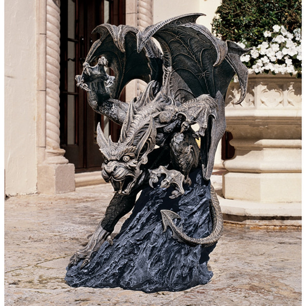 Scatheus Guardian Of Shadows Gargoyle Large Size Statuary Gothic
